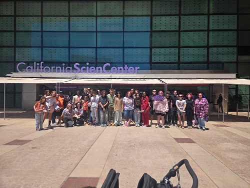 BMS families at the California Science Center